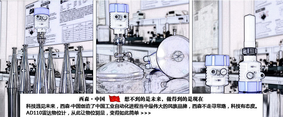 西森AD110系列雷达物位计