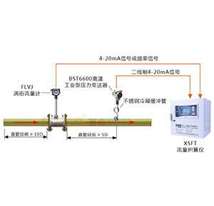 压力补偿蒸汽质量计量系统