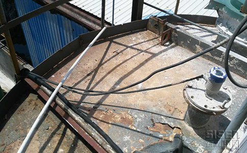 AD110系列高频雷达物位计应用现场